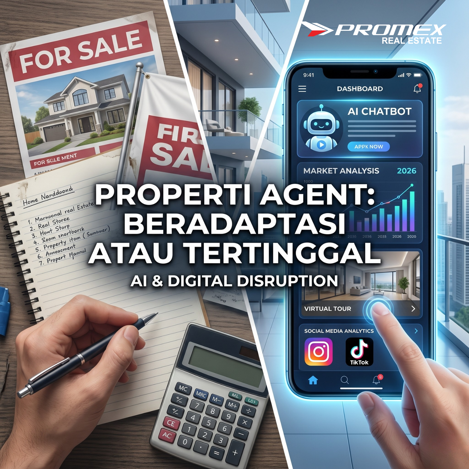 AI & DIGITAL DISRUPTION: Property Agent Harus Beradaptasi atau Tertinggal