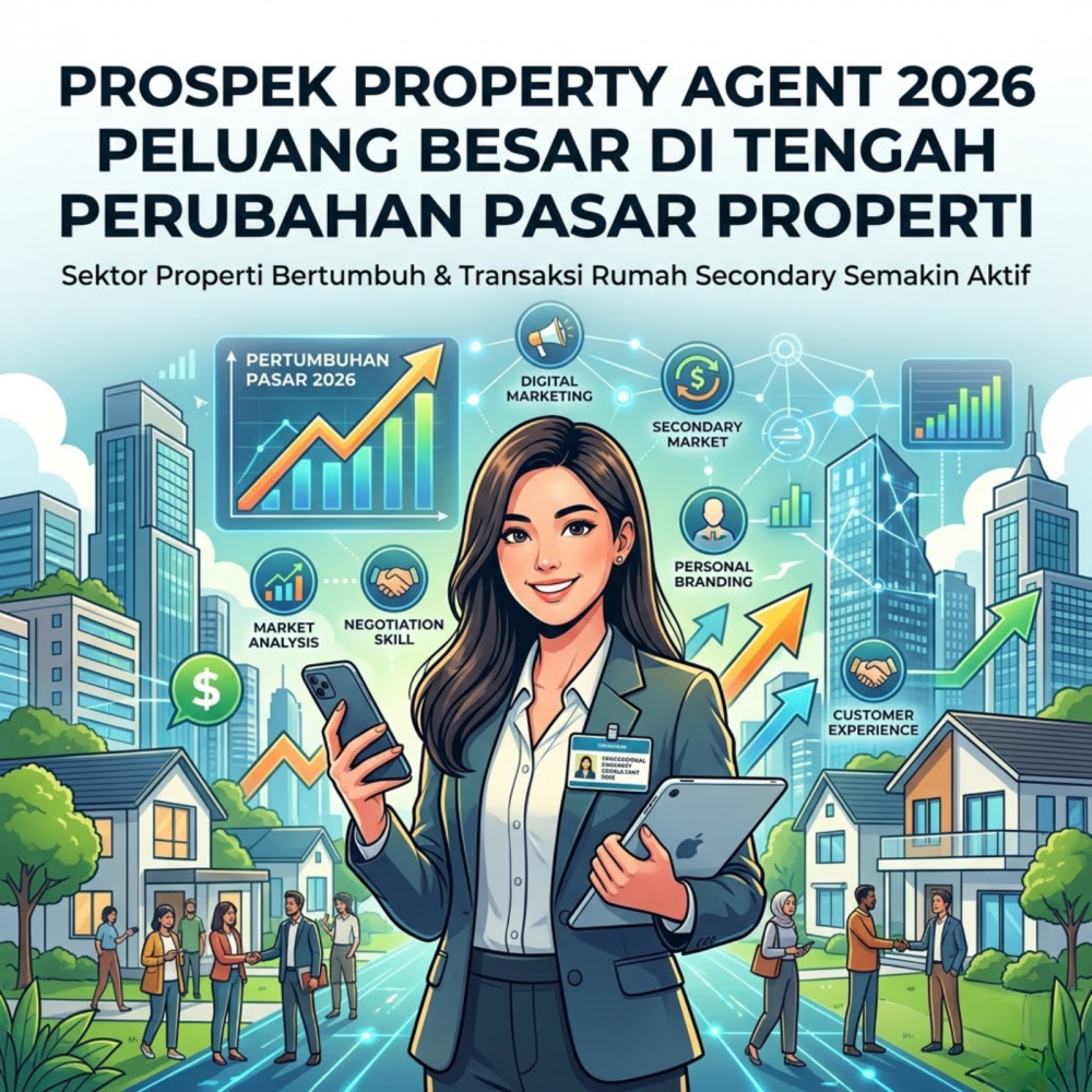 Prospek Property Agent 2026: Peluang Besar di Tengah Perubahan Pasar Properti